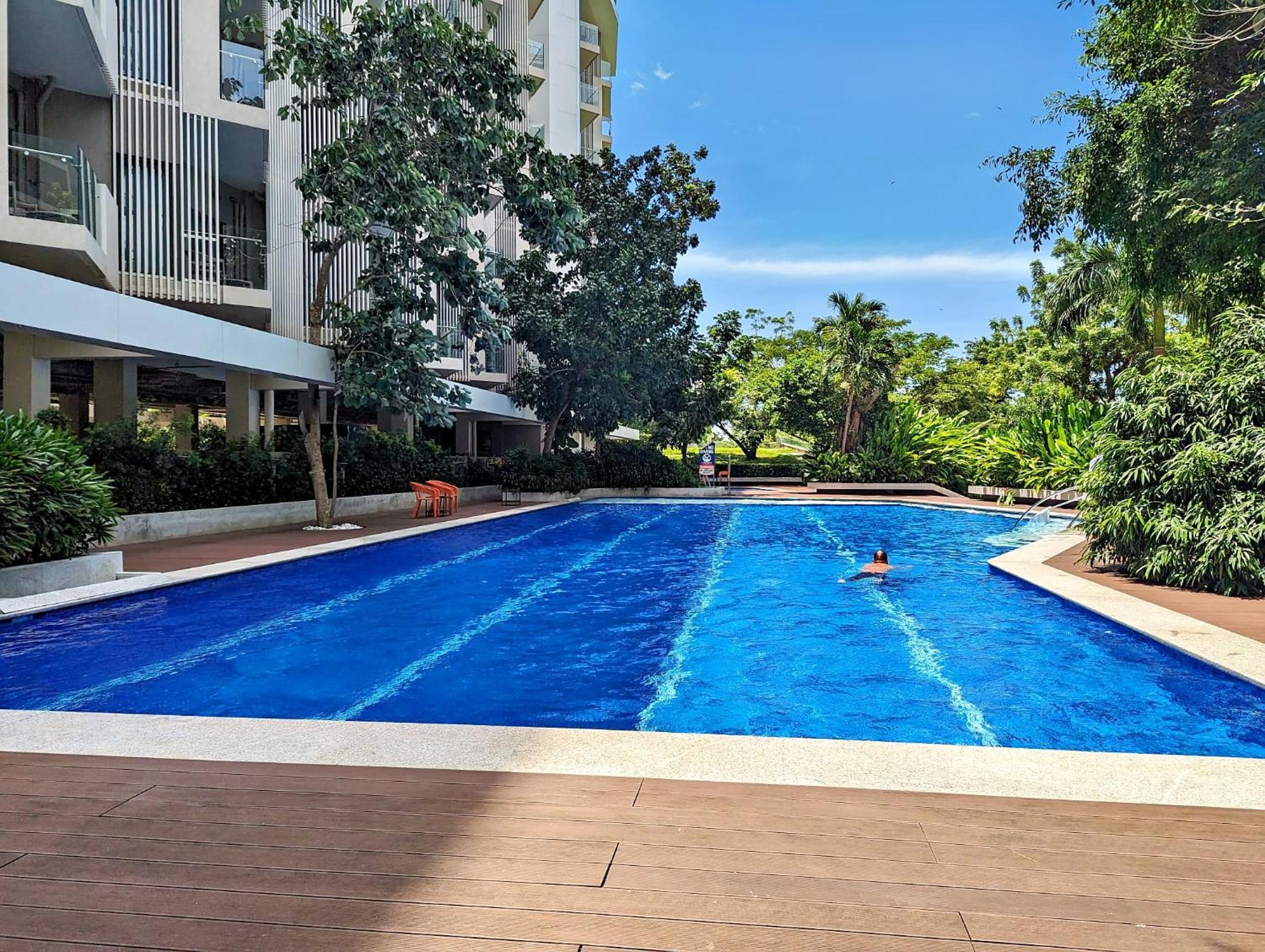 Dominiks Stylish Resort Gem Ocean View Pool Queen Bed At Tambuli 8 Floor Fast Wifi Lapu-Lapu City Exterior foto