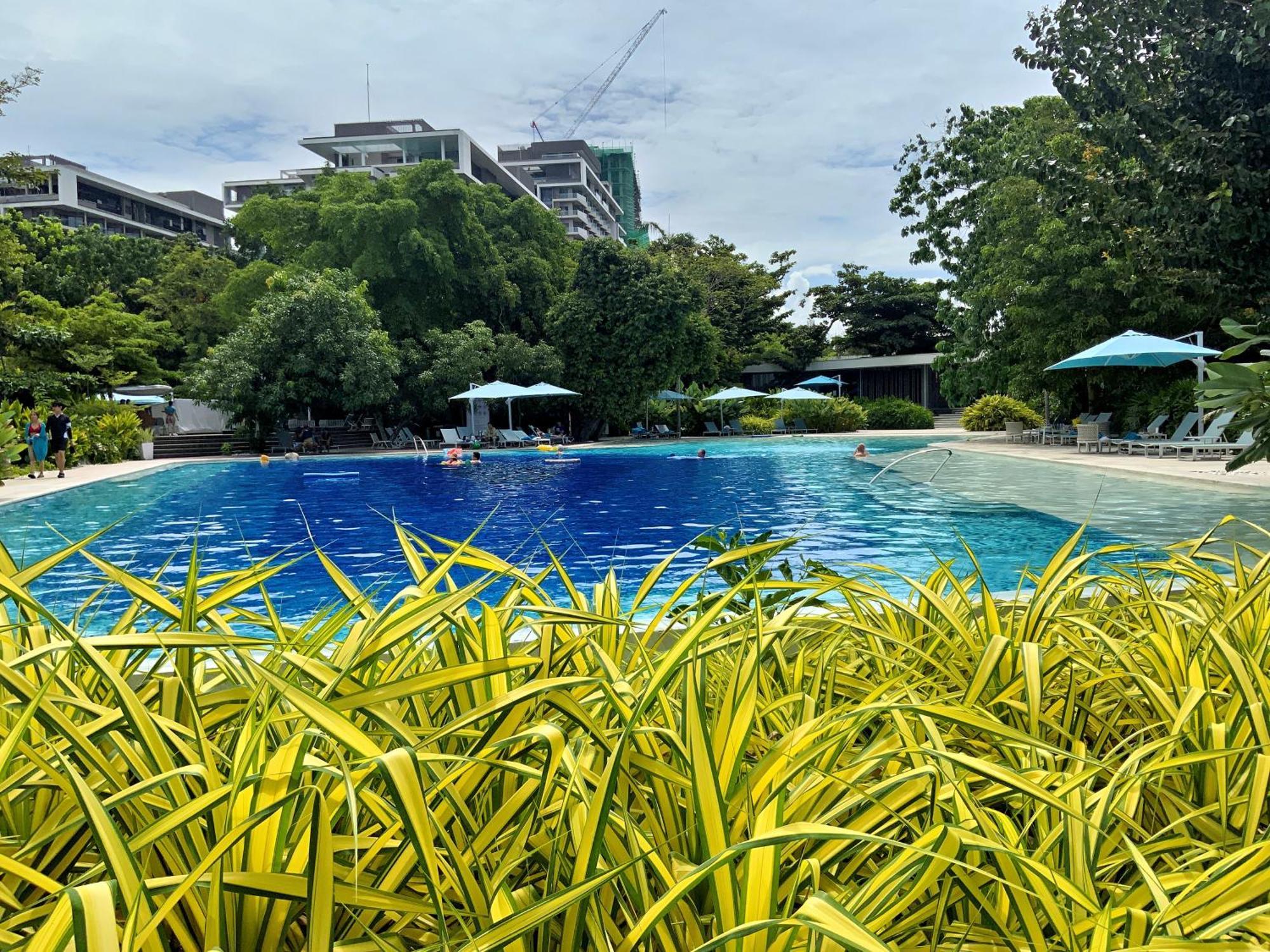 Dominiks Stylish Resort Gem Ocean View Pool Queen Bed At Tambuli 8 Floor Fast Wifi Lapu-Lapu City Exterior foto